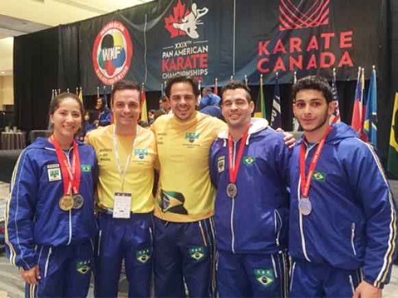 Caratecas de RP conquistam cinco medalhas no Campeonato Pan-Americano