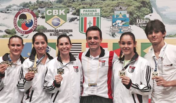 Caratê de Ribeirão Preto conquista 11 ouros no Brasileiro regional