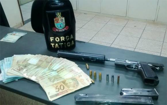 Rapaz é preso com arma de fogo em rodovia de Sertãozinho