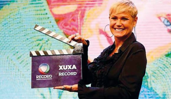 Xuxa quer estrear na Record entrevistando Silvio Santos