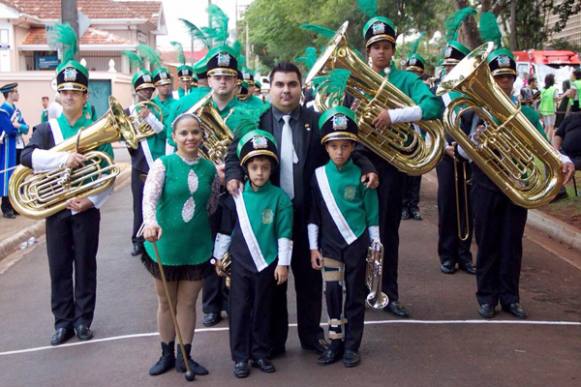 Banda Marcial Municipal da Juventude é bicampeã paulista