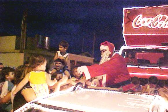 Papai Noel da Coca-Cola chega nesta quinta