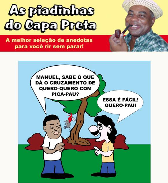 As Piadinhas do Capa Preta - Edição 21