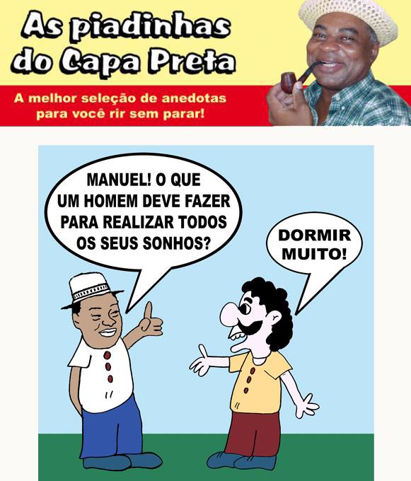 As Piadinhas do Capa Preta - Edição 22