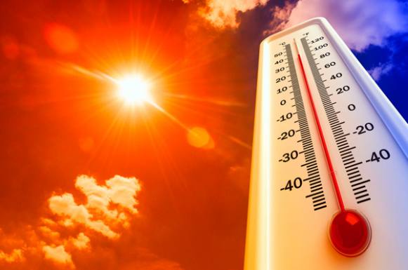 Altas temperaturas são registradas em todo país