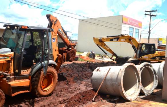 SAEMAS investe na construção de galerias de águas pluviais no bairro São João