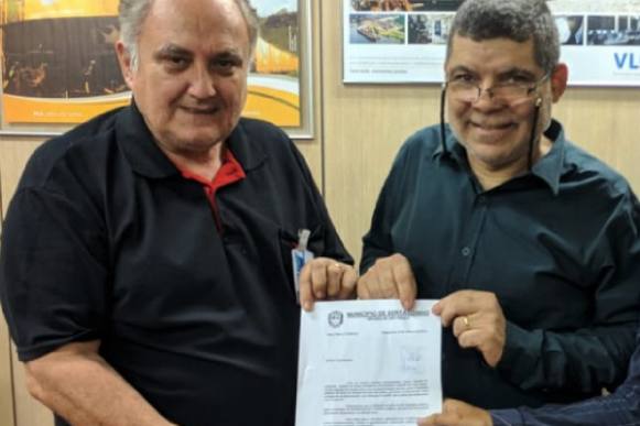 Vereador Lúcio da Rádio consegue, junto ao DNIT, concessão de uso das terras ferroviárias e da antiga estação