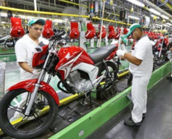 Venda de motos cresce 16% no primeiro semestre