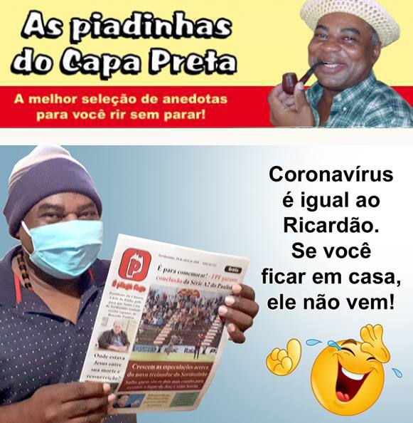 As Piadinhas do Capa Preta - Edição 30