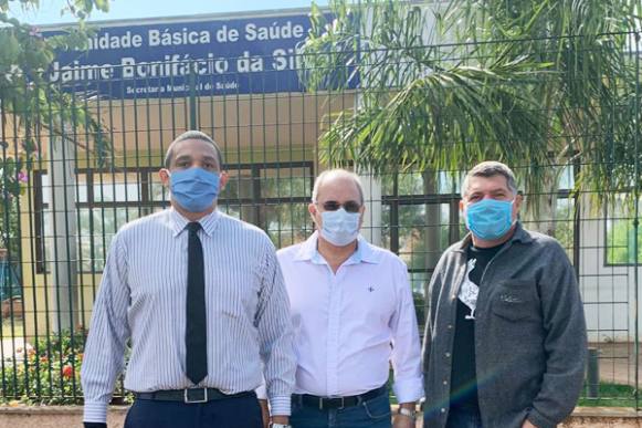 Vereadores Acácio Tobias, Dino Merlin e Dr. Wilsinho anunciam mais um recurso para Saúde de Sertãozinho