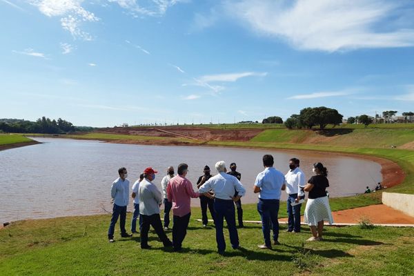 Parque Linear de Sertãozinho tem atividade interrompida para frequentadores para conclusão da obra