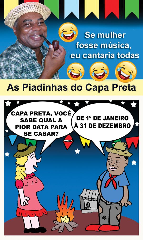 As Piadinhas do Capa Preta - Edição 35