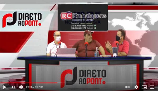 Em homenagem ao Dia do Repórter Fotográfico, Luciano André é entrevistado no Programa Direto ao Ponto