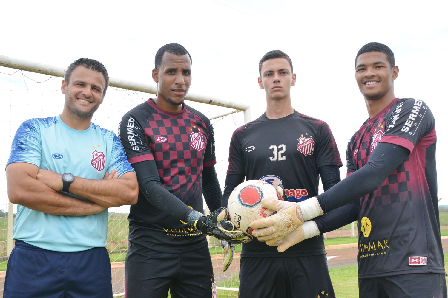 Com preparador Thiago Funes, goleiros do Touro fazem trabalho diferenciado na pré-temporada da Série A3