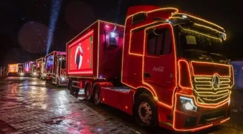 Coca-Cola divulga rotas que a Caravana Iluminada de Natal vai passar em Sertãozinho