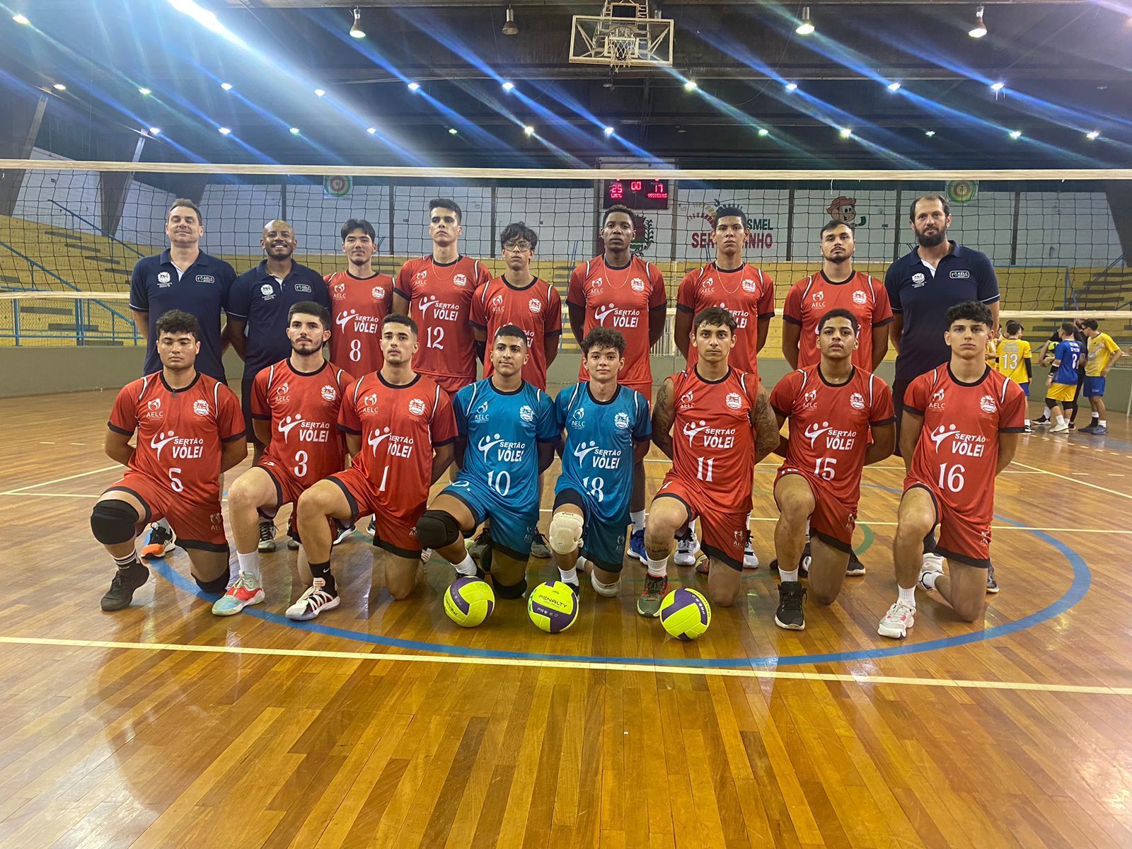 Sertãozinho estreia com vitória o Campeonato de Vôlei da APV