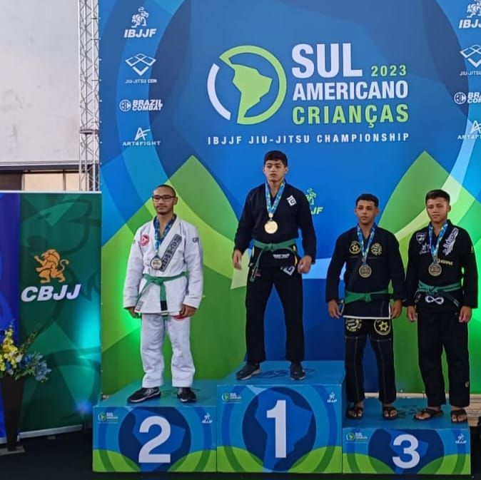 Sertanezino é vice-campeão do Campeonato Sul-Americano de Jiu Jitsu – Crianças