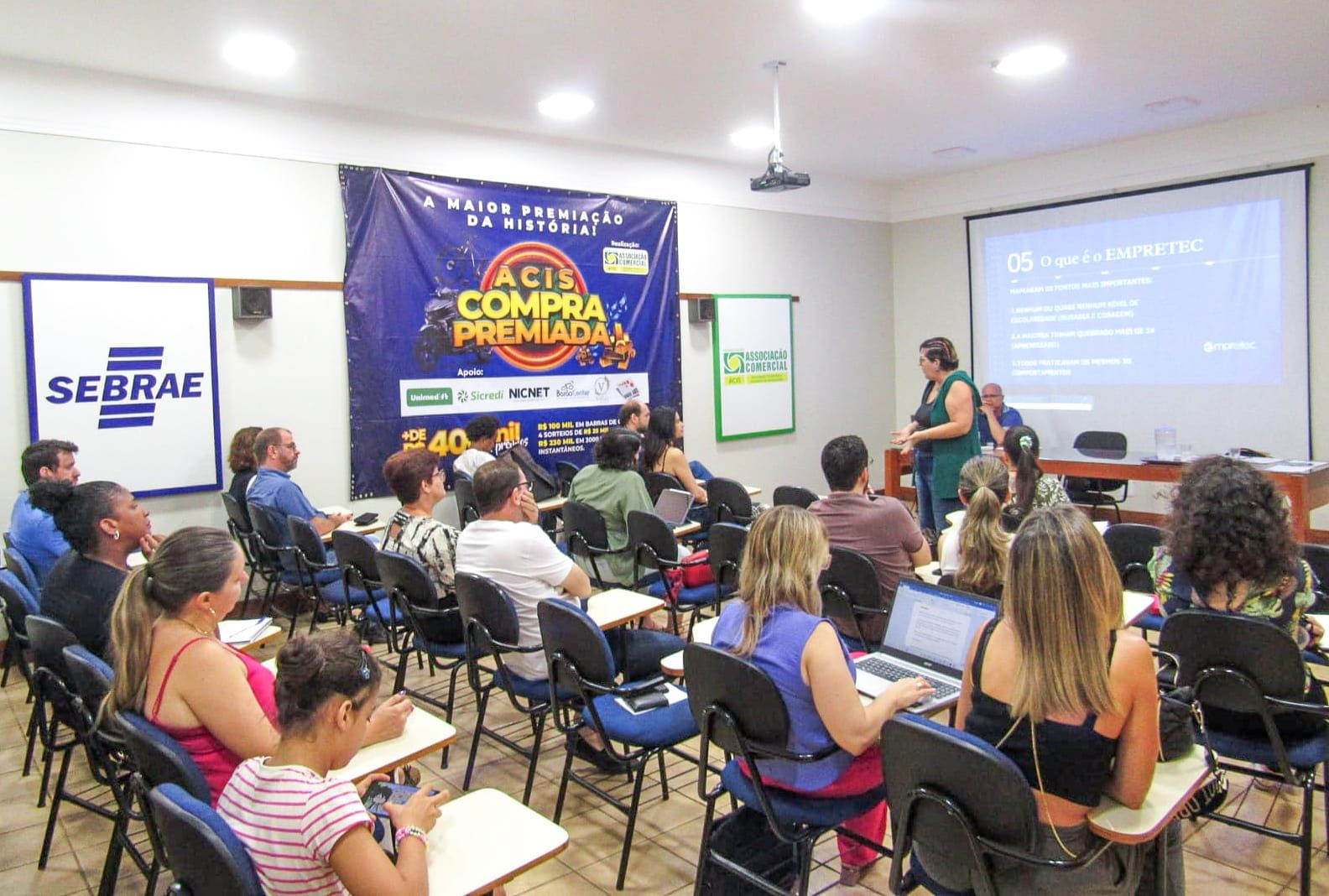 Empreendedores de Sertãozinho participam do primeiro workshop preparatório para o EMPRETEC