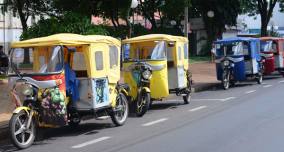 Cadastramentos para mototaxistas