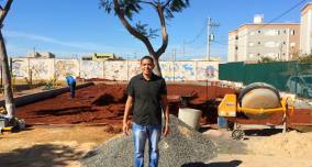 Vereador Acácio Tobias conquista quadra de areia no Jardim Santa Marta