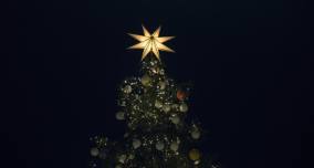 Por que estrela na árvore de Natal?
