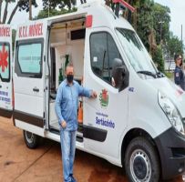 Vereador Cesinha promove a entrega de uma ambulância à população de Cruz das Posses