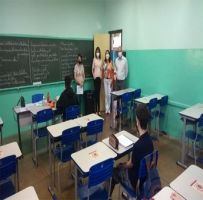 Aulas presenciais para alunos do 1º ao 5º ano também são retomadas em Sertãozinho