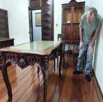 RIBEIRÃO - Começa trabalho de preservação dos objetos históricos do Palácio Rio Branco