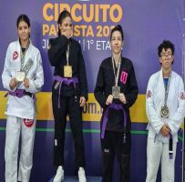 Atletas conquistam novas medalhas no circuito paulista de Jiu Jitsu