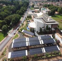 Sistema de energia fotovoltaica vem contribuindo para a redução nos gastos relacionados à energia elétrica da Câmara Municipal